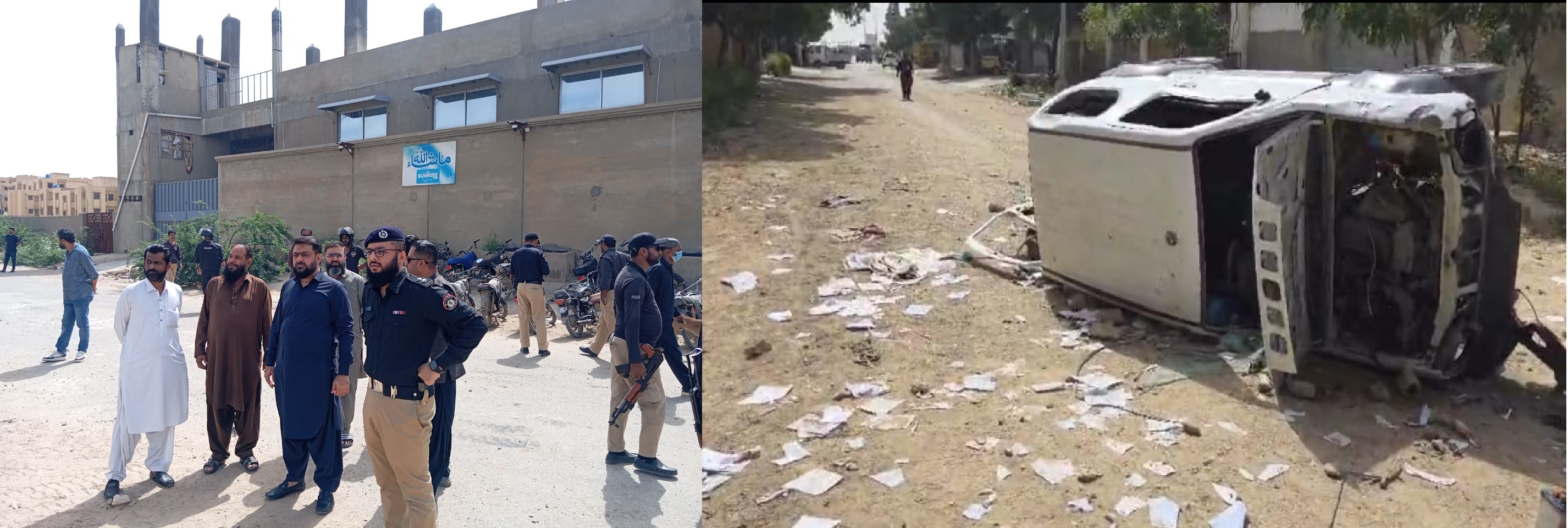 ملير: عبدالله گبول ڳوٺ ۾ روينيو عملي جي ڪارروائي دوران ڇڪتاڻ، ڳوٺاڻن تي ڪيس داخل