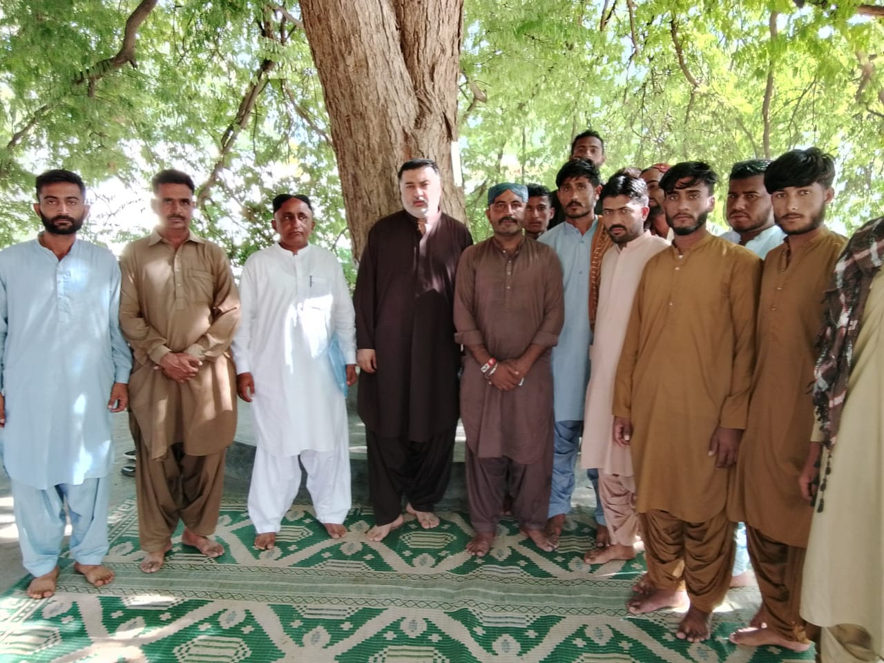 ملير جدوجهد ڪميٽي جي وفد جي ايم اين اي ڄام عبدالڪريم سان ملاقات