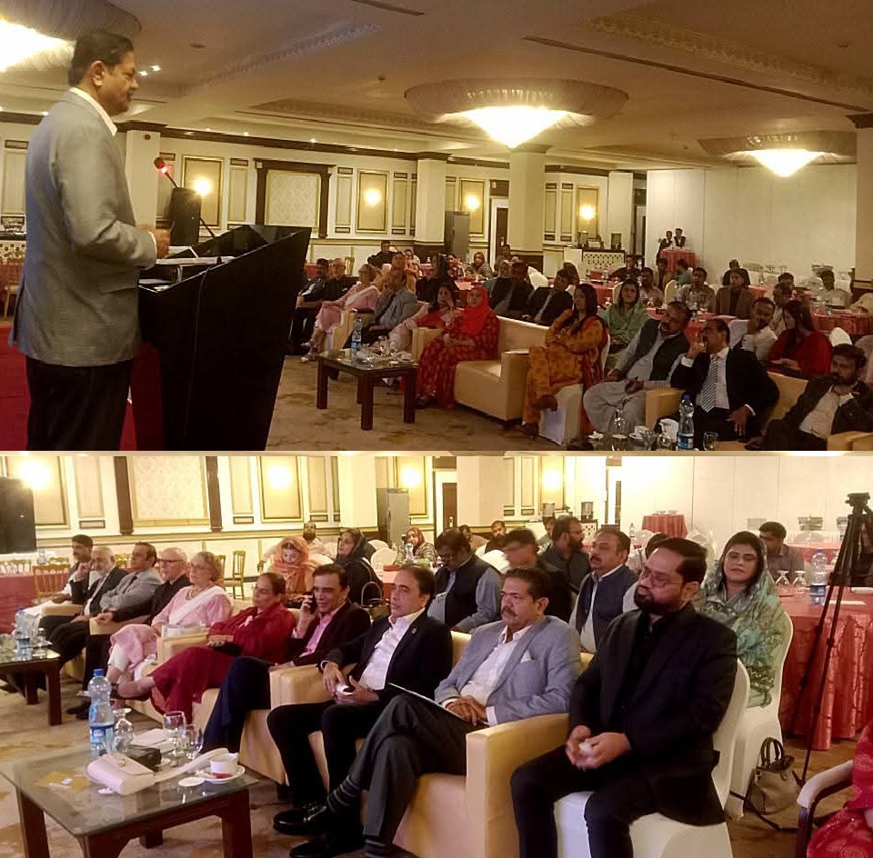 راجوير سنگهه سوڍا جو پنڪٽوبر ڪينسر آگاهي سيمنار ۾ شرڪت، انساني حق طور بهتر علاج تي زور