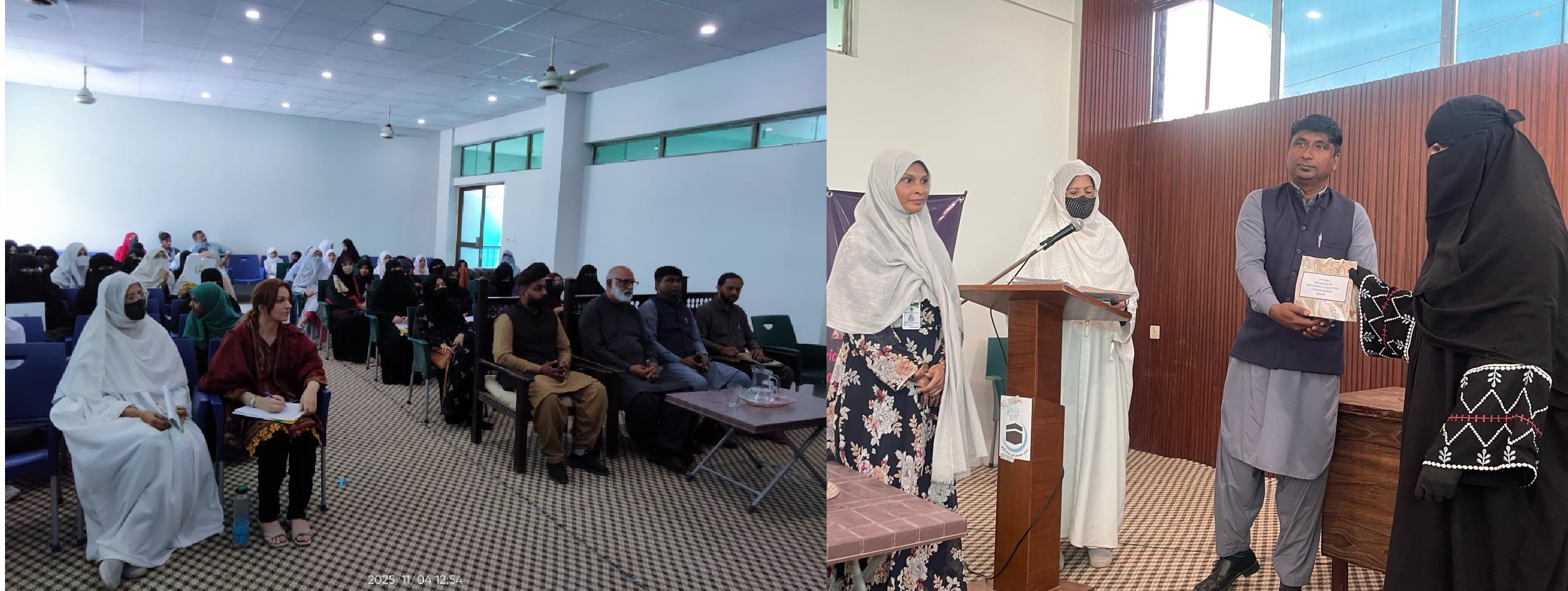 ملير ۾ اليڪشن ڪميشن آف پاڪستان طرفان ووٽ جي اهميت بابت آگاهي پروگرام