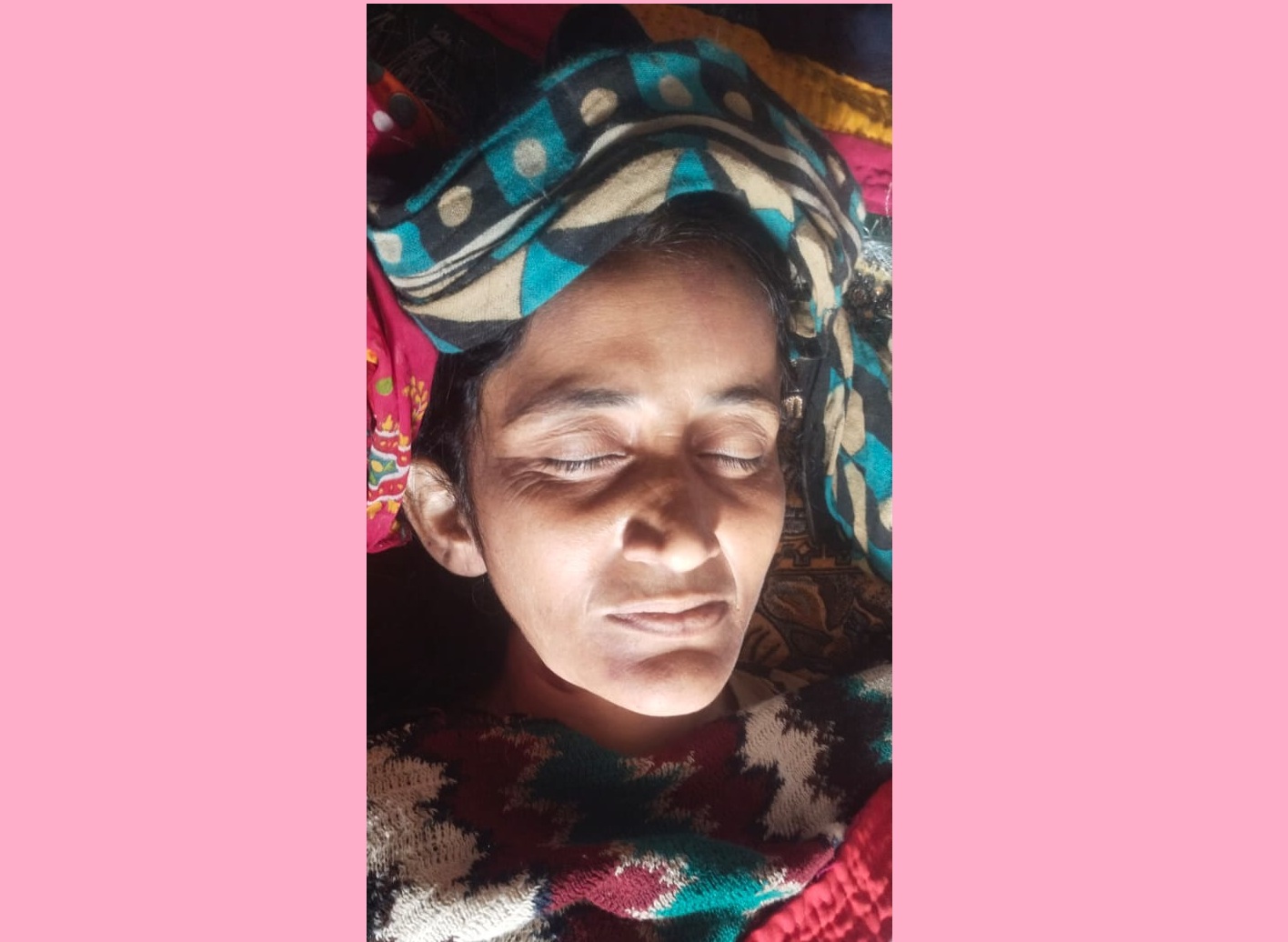 بودر فارم ويجهو 2مهينا اڳ پرڻيل پرائمري ماسترياڻي جو گهر مان ڦاهو لڳل لاش