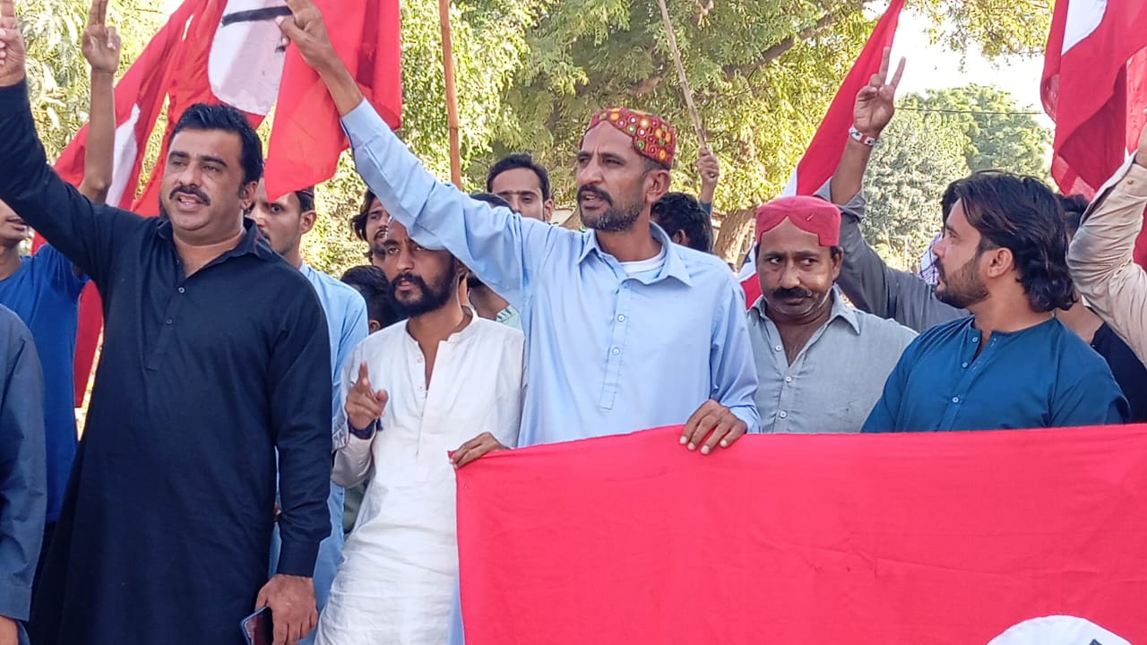 ملير ۾ 27هين آئيني ترميم خلاف سنڌ ايڪشن ڪاميٽي جي احتجاجي ريلي