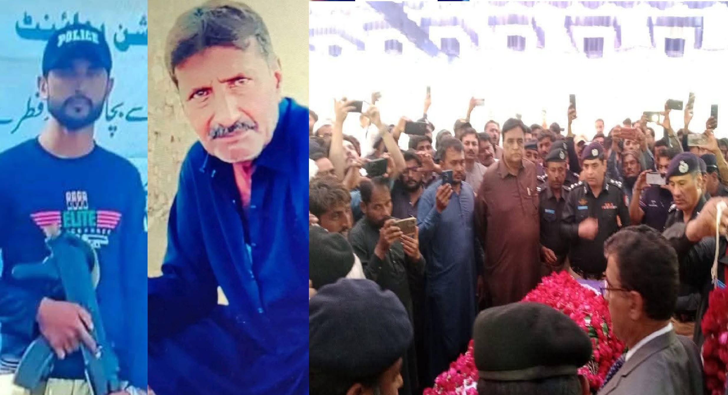 ڀرياروڊ ٿاڻي جي حد ۾ پوليس چوڪي تي حملو، 2 اهلڪار شهيد, جنازي نماز ۾ آءِ جي سنڌ غلام نبي ميمڻ ۽ ٻيا شريڪ