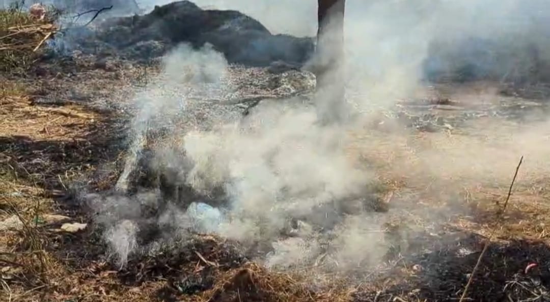 ملير: هاشم مهر علي جوکيو ڳوٺ ڀرسان مال جي واڙي ۾ باهه، 5 ڍور سڙي مري ويا