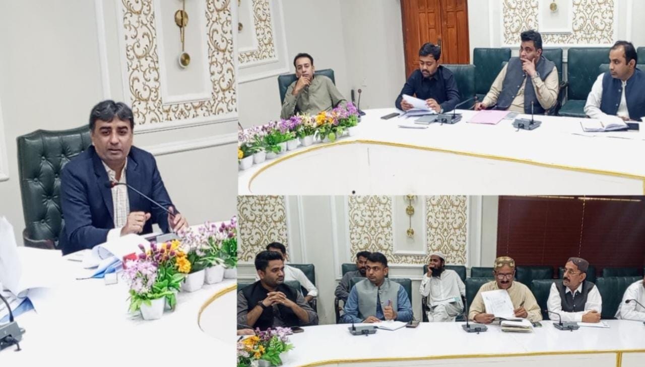 ڊي سي عمرڪوٽ جي صدارت هيٺ ايجوڪيشن جي ضلعي اوورسائيٽ ڪميٽي جو اجلاس