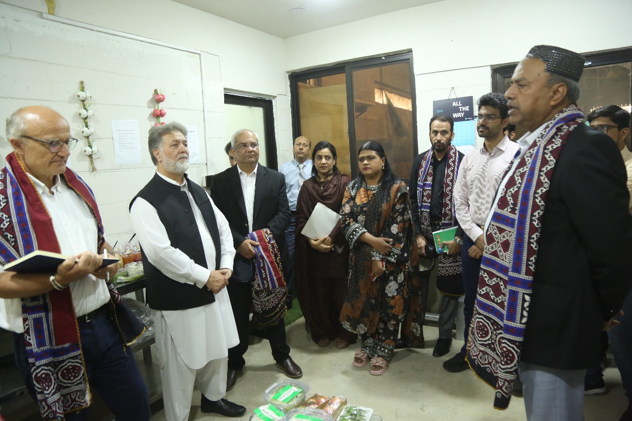 يورپي يونين جي وفد گراسپ منصوبي جي اثرن جو جائزو وٺڻ لاءِ ڪراچي ۽ حيدرآباد جو دورو