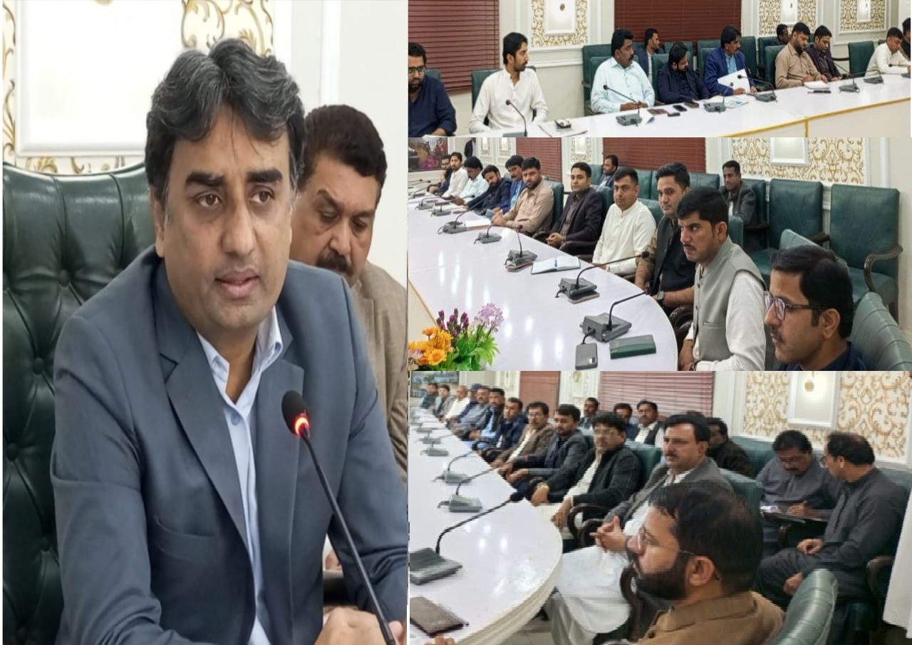 ڊپٽي ڪمشنر عمرڪوٽ نويد الرحمان لاڙڪ جي صدارت هيٺ اهم اجلاس ٿي گذريو