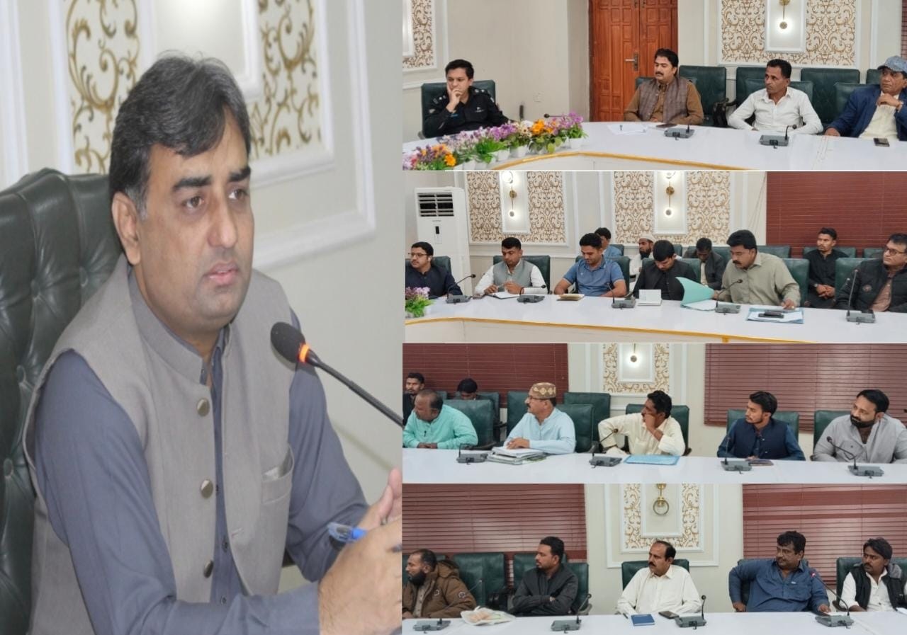 ڊپٽي ڪمشنر عمرڪوٽ نويدالرحمان لاڙڪ جي صدارت هيٺ اجلاس ٿي گذريو