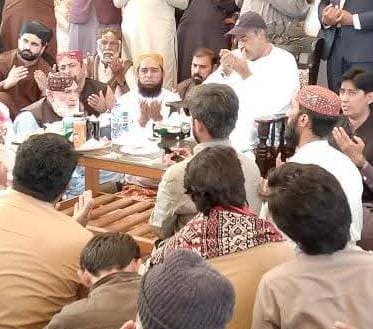 پ پ ايم اين اي خالد لنڊ جو ملير جي مختلف علائقن ۾ تعزيتون