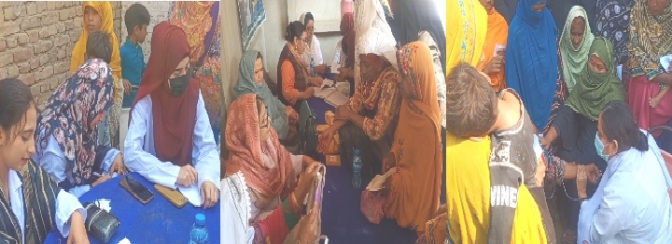 ڏوڪري ڀرسان ڳوٺ سيهڙ ۾ هڪ ڏينهن وارو فيملي هيلٿ ميلو لڳايو ويو