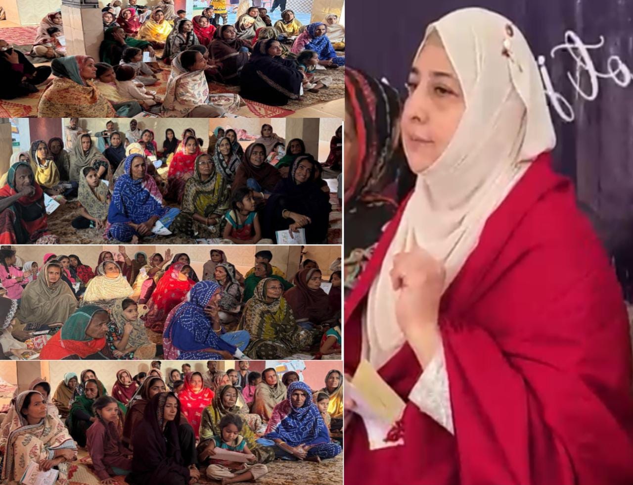 ڊسٽرڪٽ اليڪشن ڪمشنر ٺٽو سيده حميره بنت معاذ جي صدارت هيٺ اجلاس