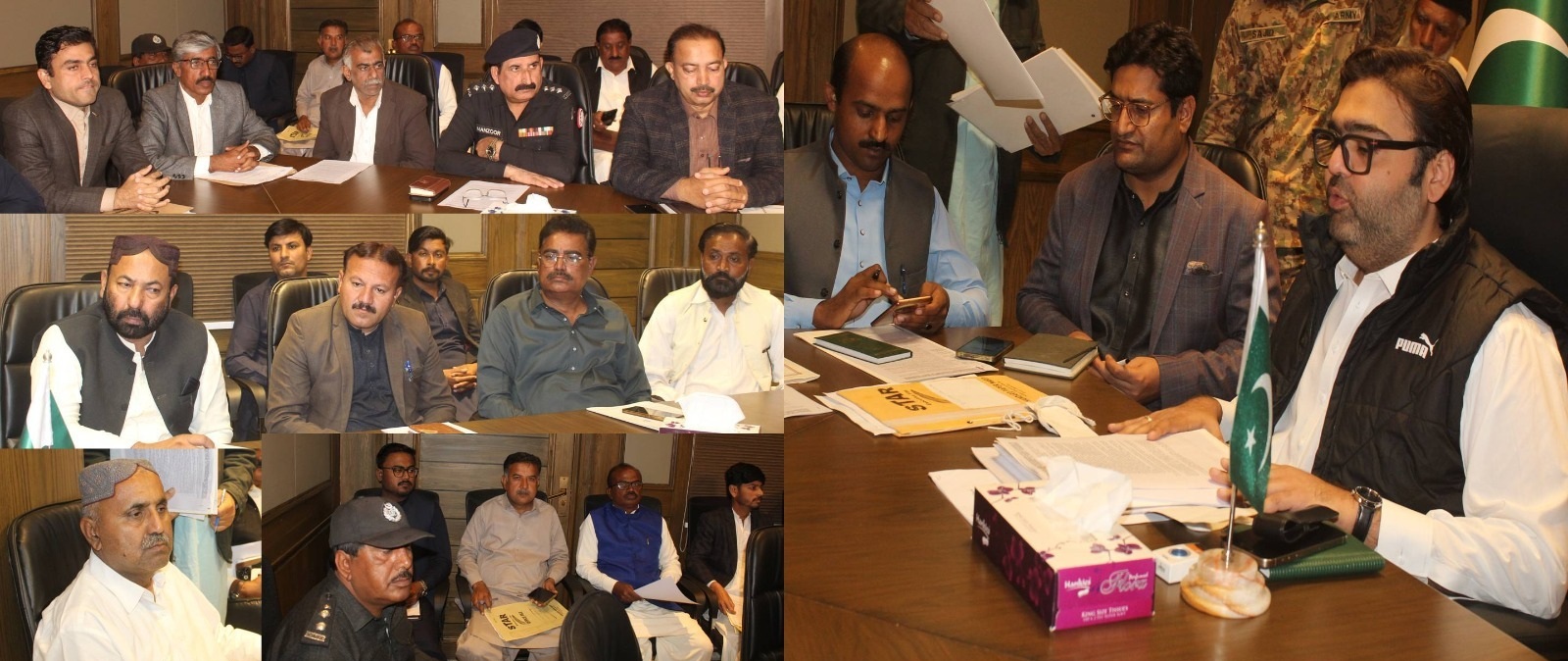 نوشهروفيروز ۾ انتهاپسندي جي خاتمي ۽ غير قانوني سرگرمين جي روڪٿام لاءِ اجلاس