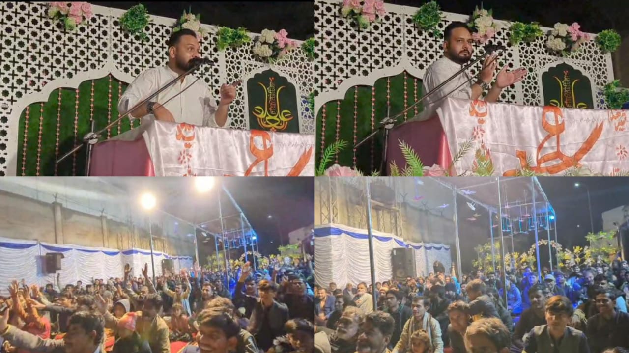 عمرڪوٽ ۾ حضرت علي عليه السلام جن جي ولادت جو جشن ملهايو ويو