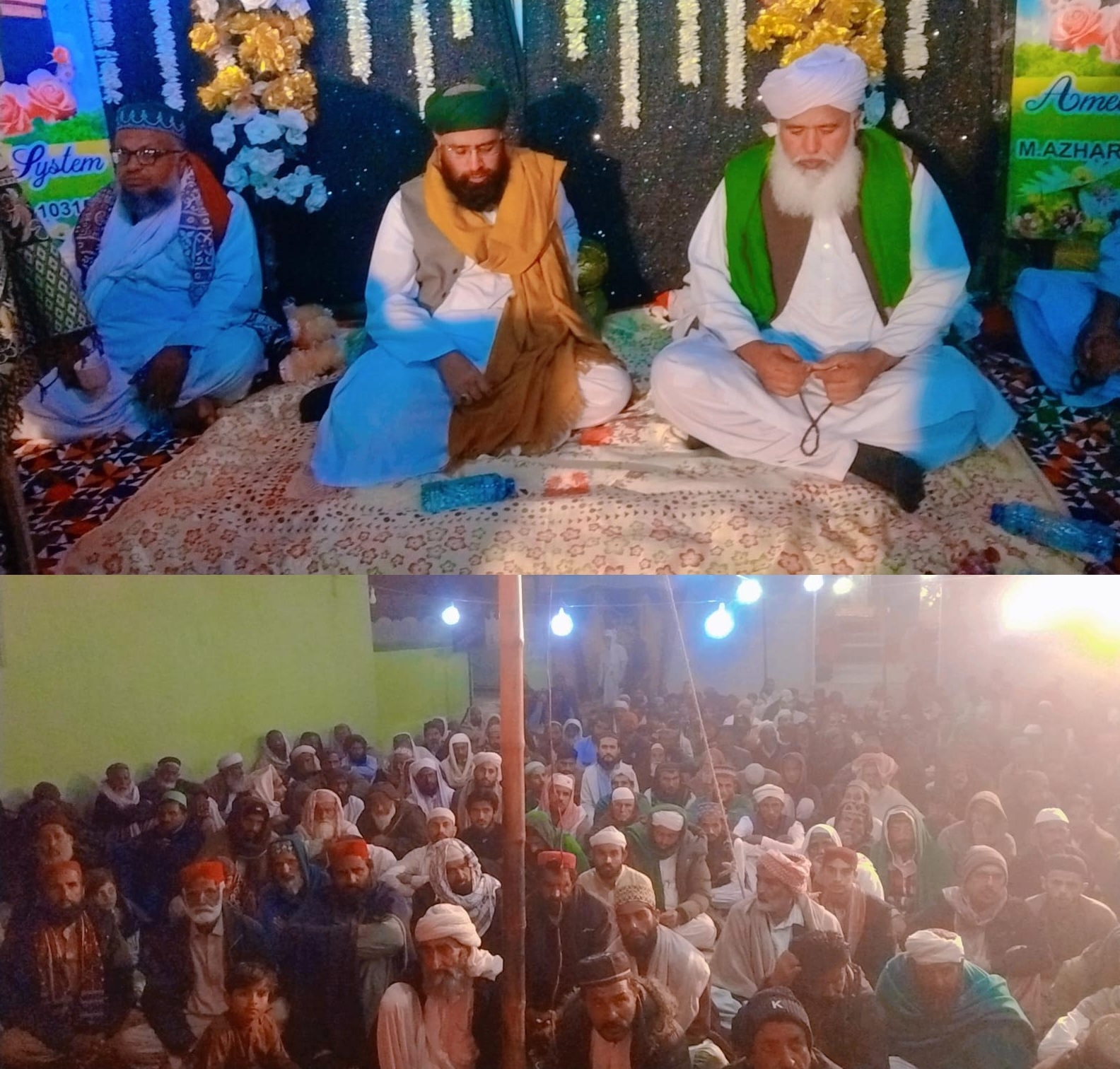ٺٽي ويجهو مخدوم آدم المعروف آدو نقشبندي جي سالياني عرس تي محفل ميلاد منعقد