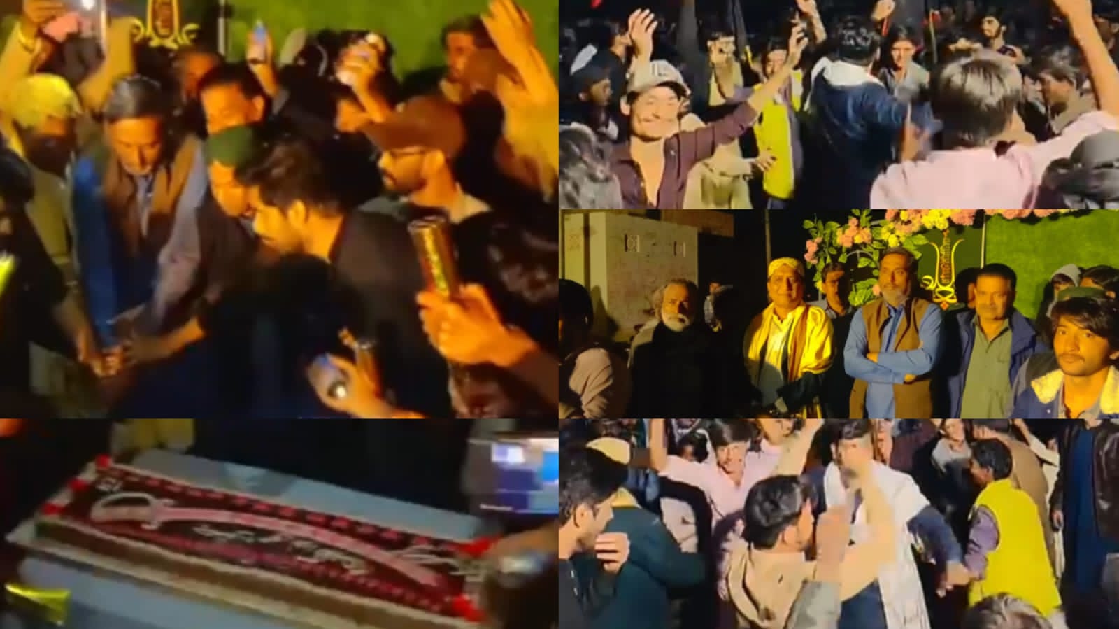 عمرڪوٽ ۾ جشنِ مولودِ ڪعبه حضرت امام علي عه جي موقعي تي ريلي، ڪيڪ ڪاٽيو ويو