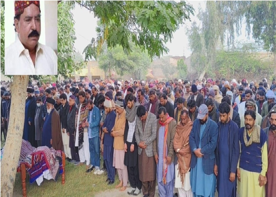 گسٽا سنڌ جي اڳوڻي مرڪزي صدر الهرکيو خاصخيلي جو مڙهه مٽيءَ ماءُ حوالي