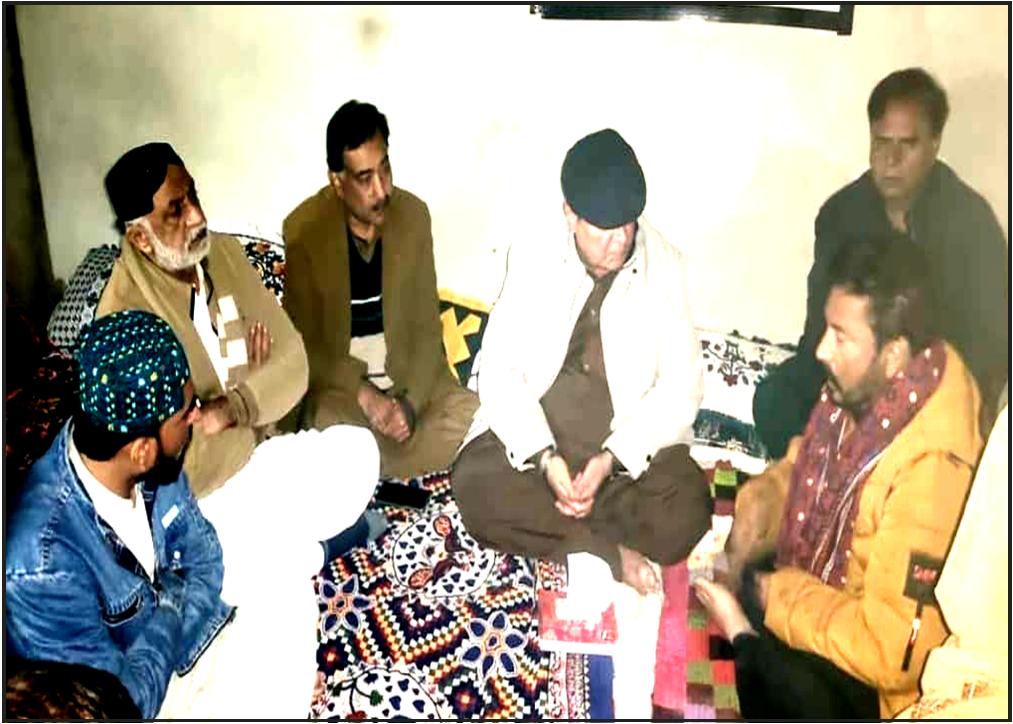 هڱورجا: گسٽا سنڌ جي اڳوڻي صدر الهرکيو خاصخيلي جي وڇوڙي تي تعزيت جاري