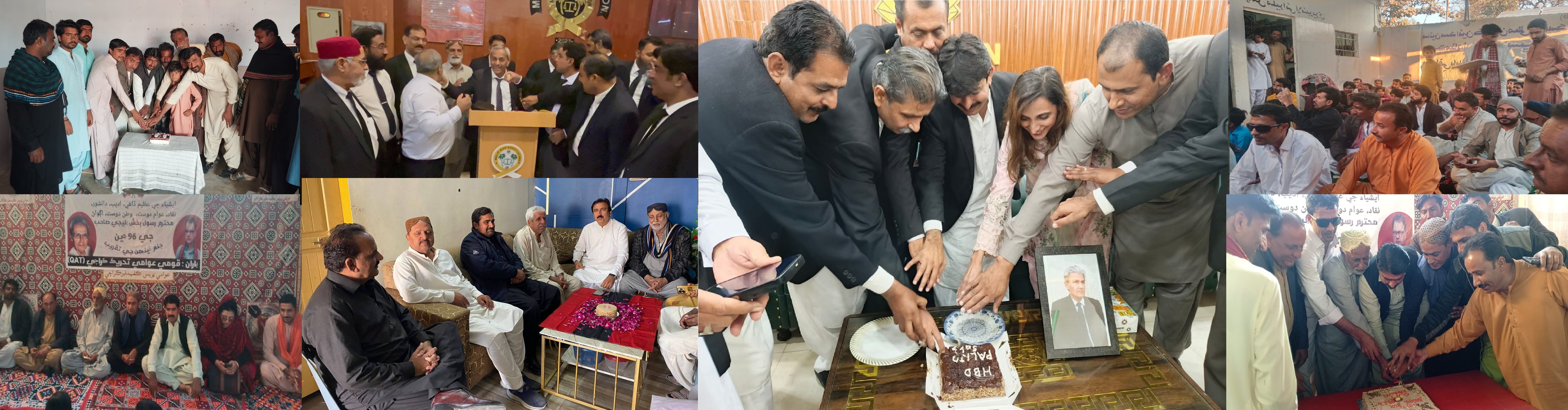 سنڌ جي ڏاهي رسول بخش پليجو جي 96هين ورسي سموري صوبي ۾ ملهائي وئي