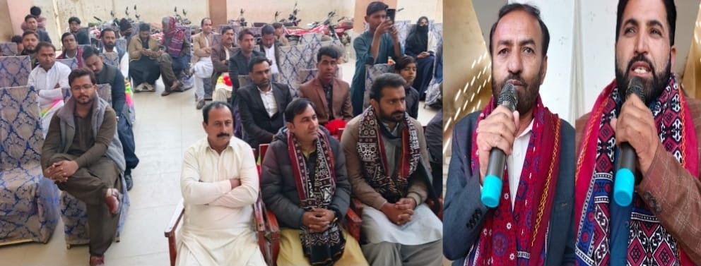 ہنگورجا میں نئے بھرتی شدہ اساتذہ کے اعزاز میں آجیاڻو