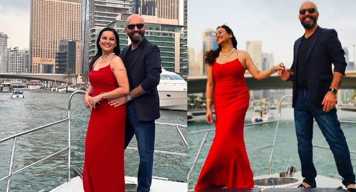 جویریہ عباسی نے شوہر کے ساتھ بولڈ فوٹو شوٹ کر کے سوشل میڈیا پر ہنگامہ مچا دیا