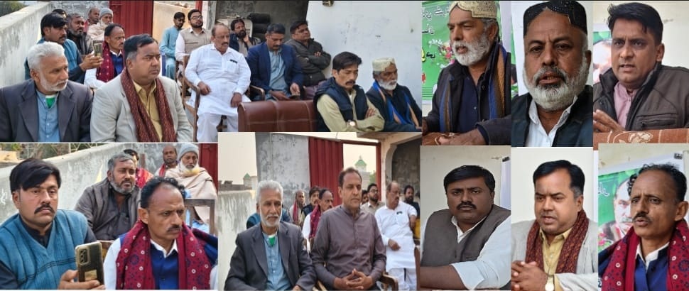 ھڱورجا پريس ڪلب پاران ناليواري صحافي ڀائو ذلف پيرزادو جي ٻي ورسي ملھائي وئي