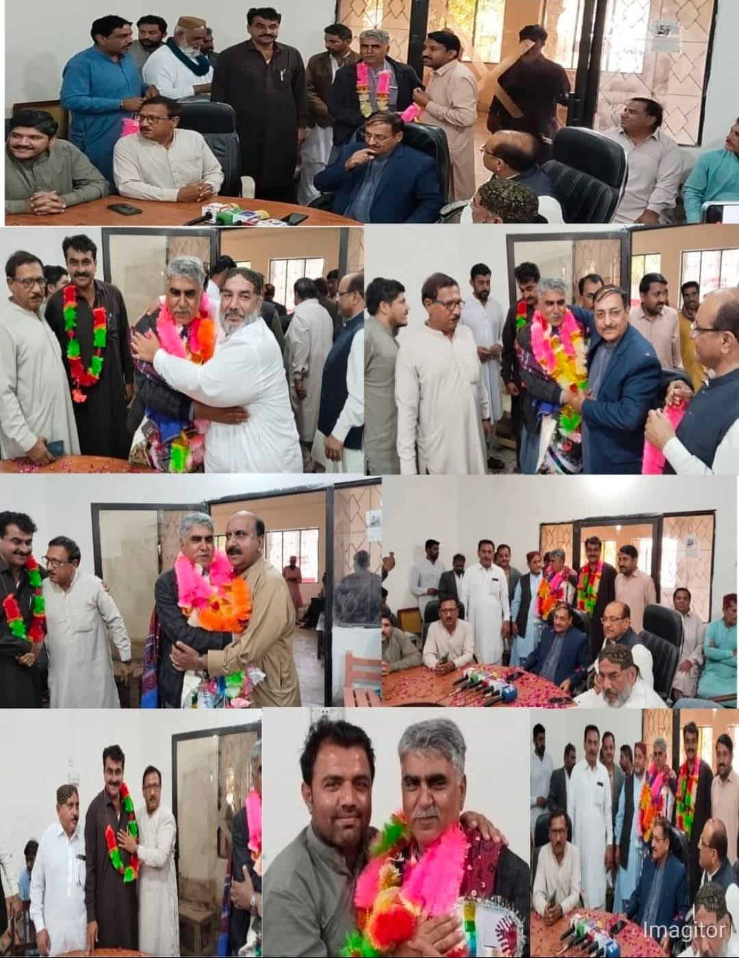 نوشھروفيروز ۾ آل پاڪستان ڪلارڪ ايسوسئشن شھيد بينظير آباد ڊويزن جي عھديدارن جي گڏجاڻي