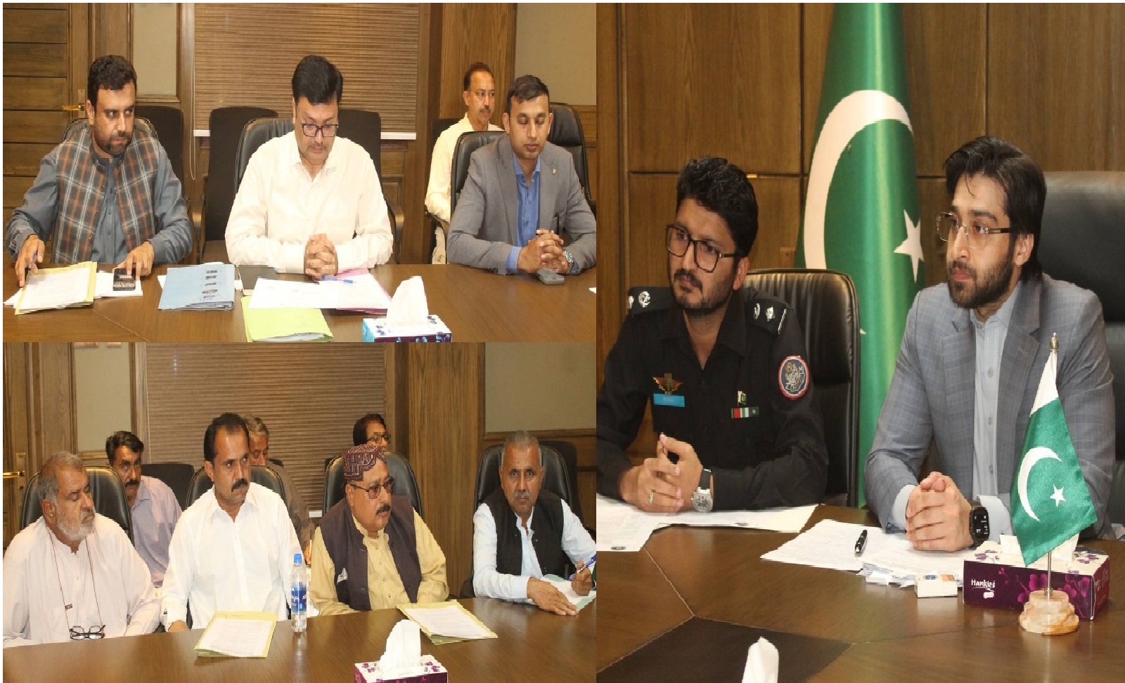 ڊي سي نوشهروفيروز محمد ارسلان سليم جي صدارت هيٺ اجلاس ٿي گذريو