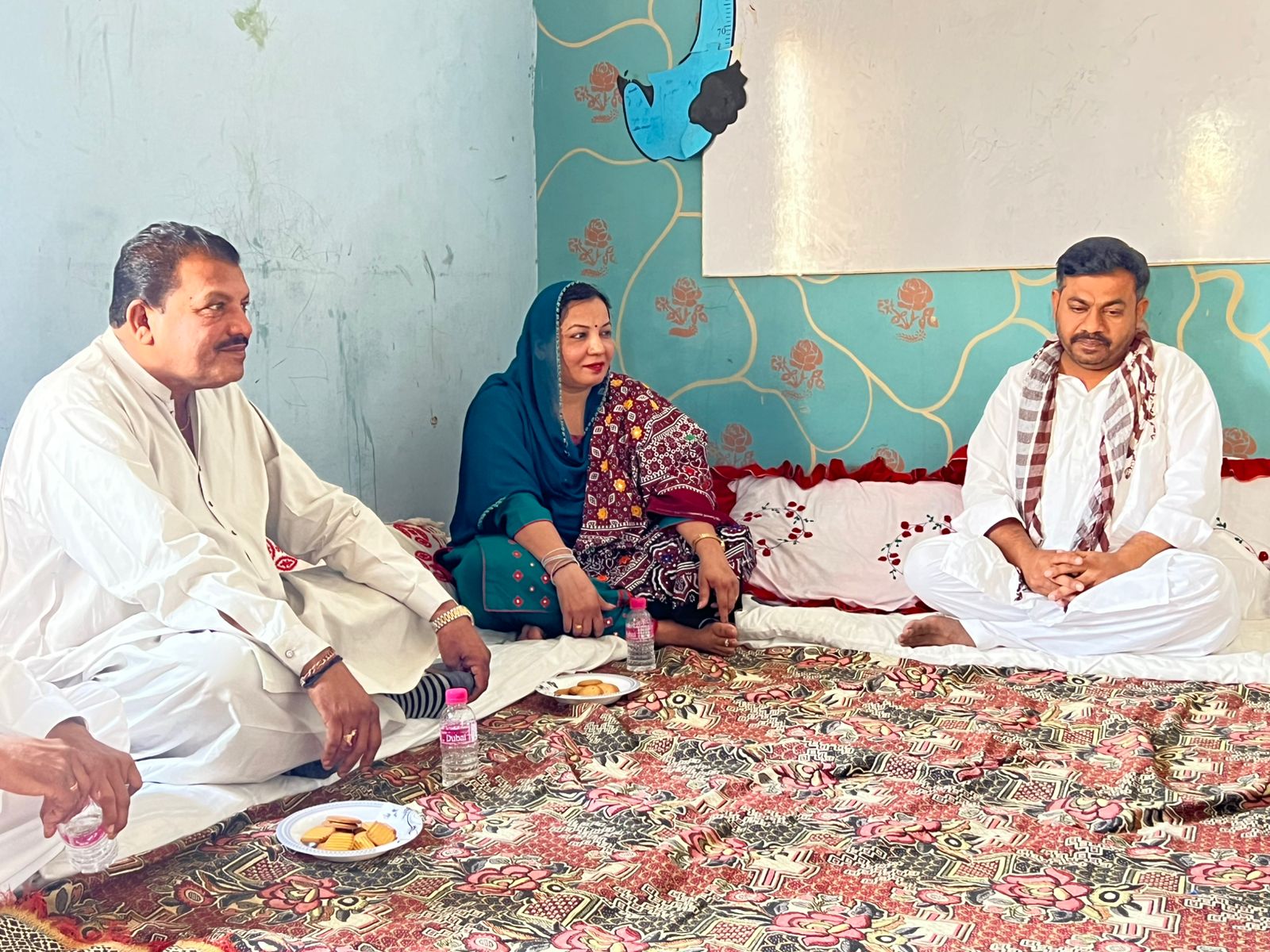 ن ليگ جي ايم اين اي نيلم ڪماري پاران عمرڪوٽ ضلعي جا دورا