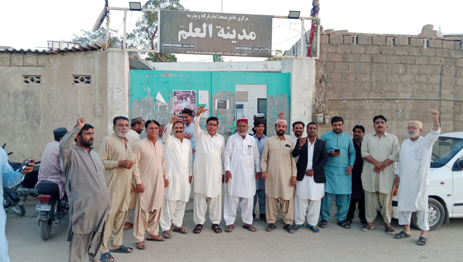 ايران تي حملن خلاف سنڌ جي مختلف شهرن ۾ ريليون ۽ مظاهرا