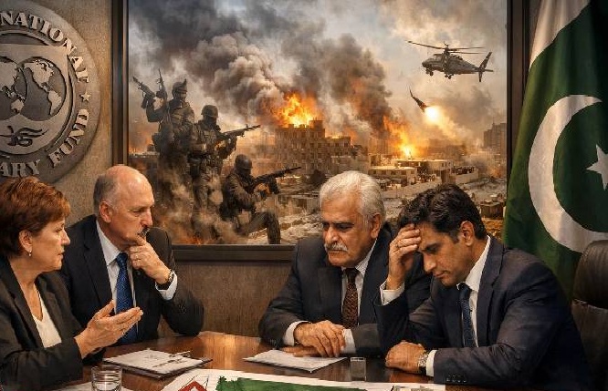 آئی ایم ایف کا مشرقِ وسطیٰ میں جاری جنگ کے باعث پاکستان پر پڑنے والے معاشی اثرات پر تبادلۂ خیال، اعلامیہ جاری