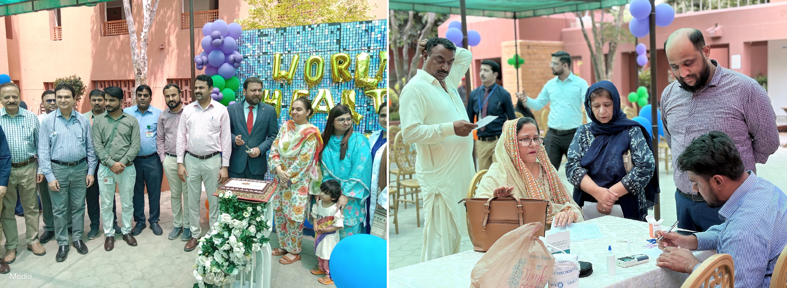 حیدرآباد: آغا خان میٹرنل اینڈ چائلڈ کیئر سینٹر کی جانب سے ایک مفت طبی تشخیصی کیمپ کا انعقاد