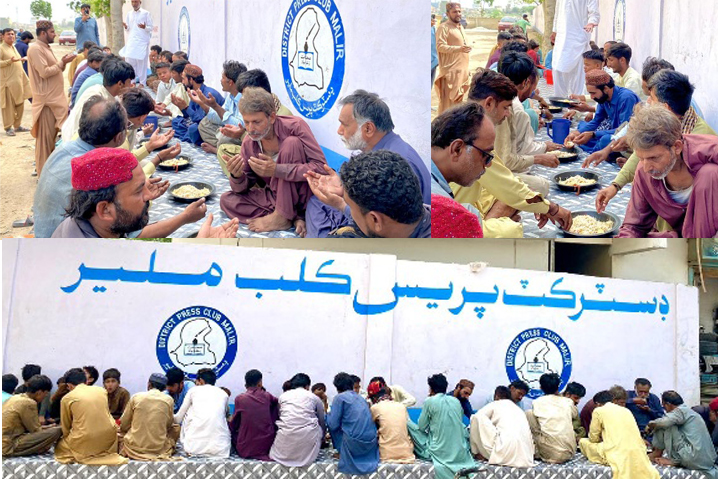 ڊسٽرڪٽ پريس ڪلب ملير سميت ملڪ جي مرحوم سينيئر صحافين جي ايصالِ ثواب لاءِ قرآن خواني اهتمام