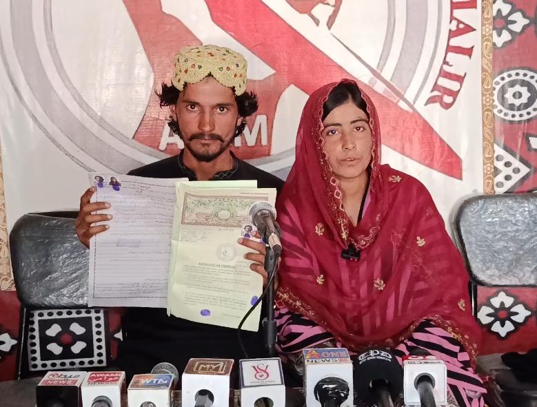 دادو جي جوڙي ملير جي عدالت ۾ پرڻو ڪري ڇڏيو