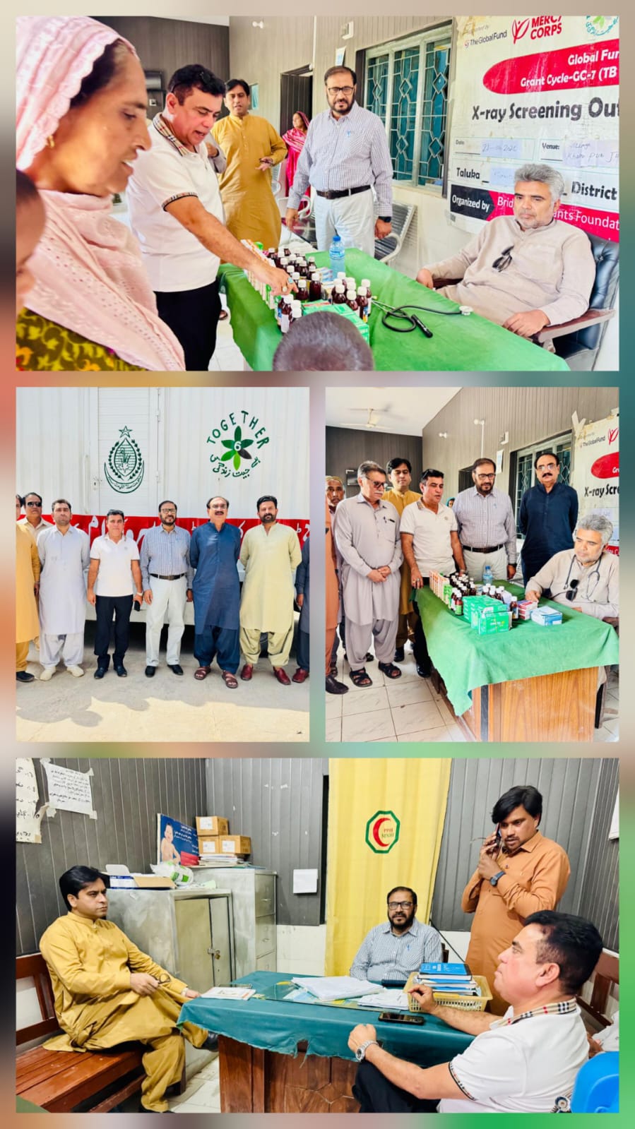 وگن: خیرپور جوسو میں محکمہ صحت قمبر اور برج کنسلٹنٹ فاؤنڈیشن کے تعاون سے ایک روزہ میڈیکل کیمپ قائم