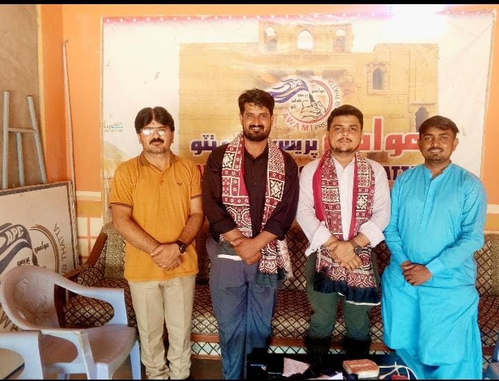 عوامي پريس ڪلب ٺٽو تي محبتن جا ميلا متل