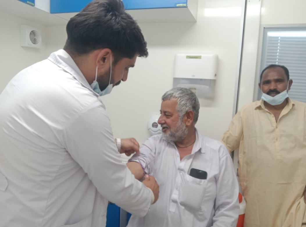 هڱورجا ڀرسان ڳوٺ محمد آچر سهتو ۾ مفت ميڊيڪل ڪيمپ قائم