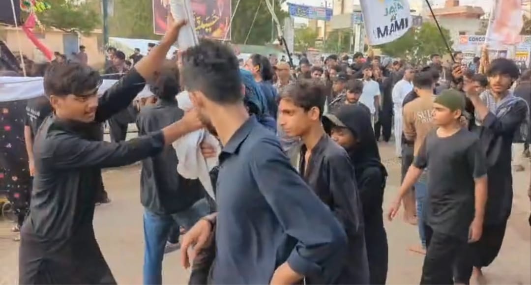 ملير: گلشن حديد يا حسين عه جي صدائن سان گونجي اٿيو
