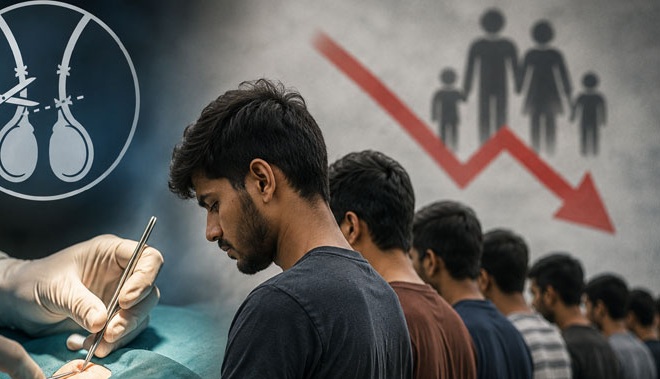 نوجوان مردوں میں نس بندی کرانے کا رجحان بڑھنے لگا، ماہرین نے خبردار کر دیا